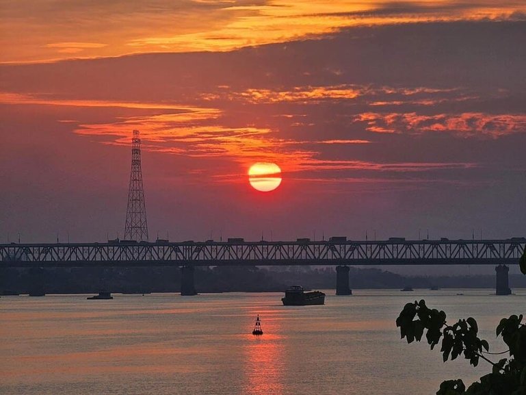Sunset in Hanoi