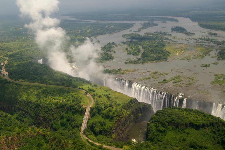 The Majestic Victoria Falls 