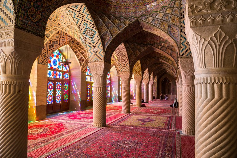 Nasir-ol-molk Mosque in Shiraz