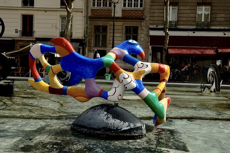 Stravinsky Fountain