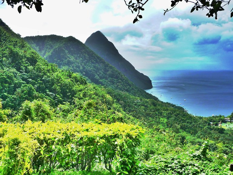 Piton Mountains, St. Lucia