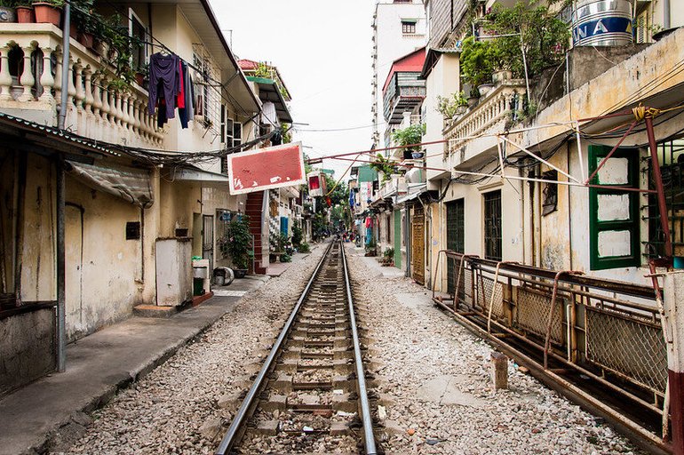 Train in Vietnam