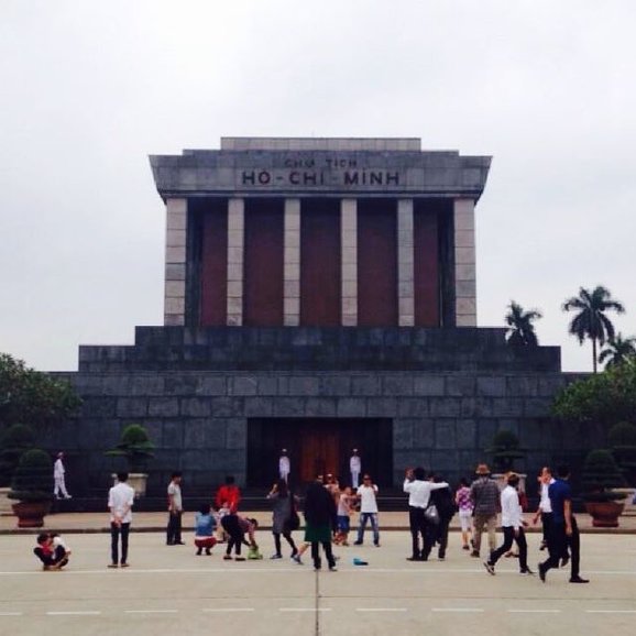 Ho Chi Minh memorial in Hanoi 