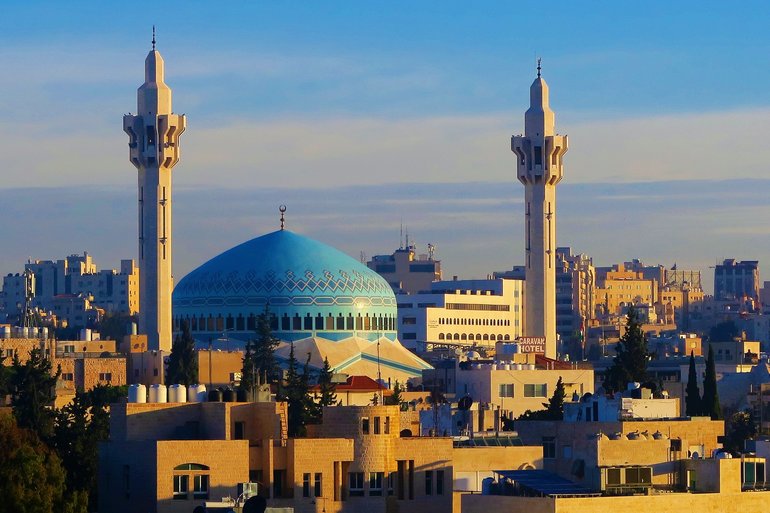 King Abdullah I Mosque, Amman, Jordan