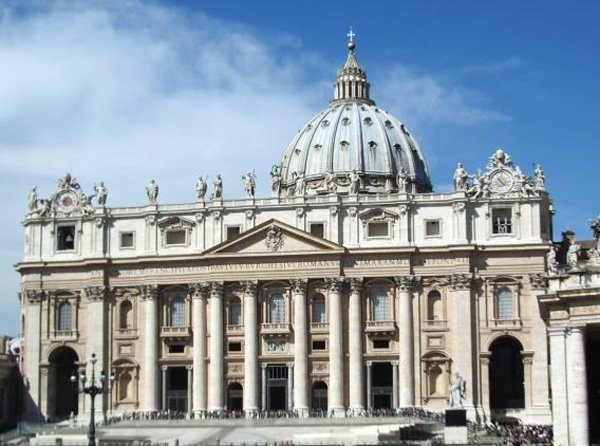 Saint Annes Gate main entrance to Vatican city