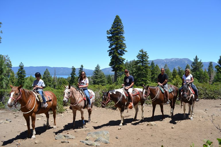 On our way to Fallen Leaf Lake