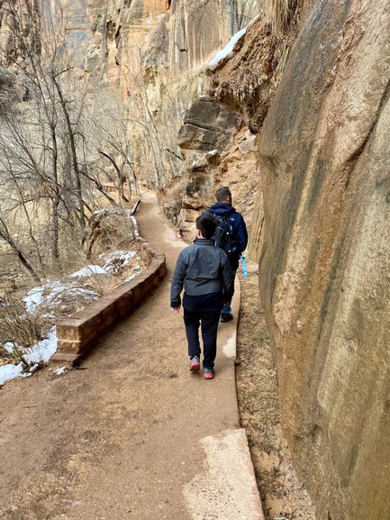 Riverside Walk at Zion National Park