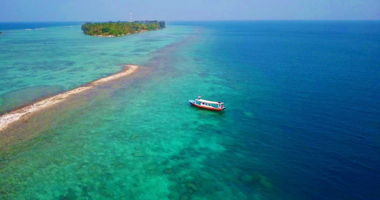 Snorkeling around Tidung Island