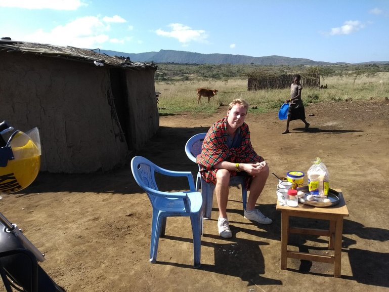 Steven in Kenya - Mt. Suswa