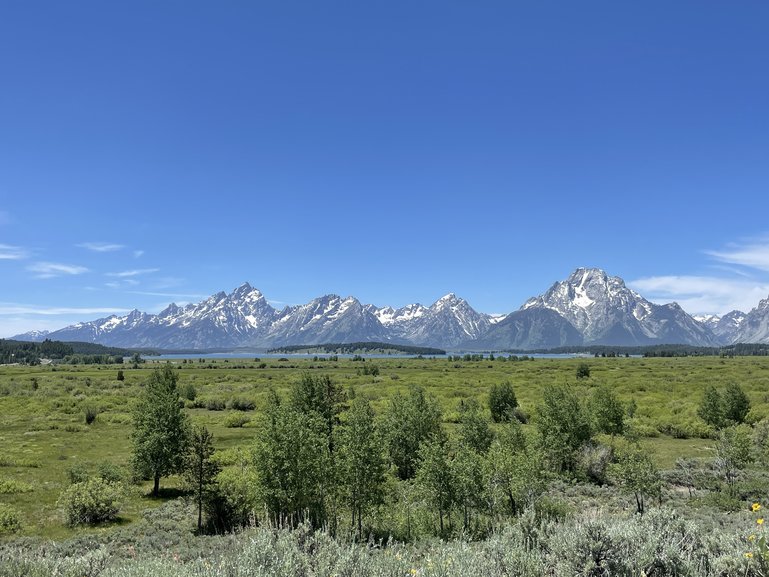 View along the highway.