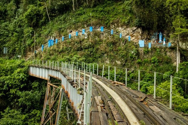 The old railways in Amagá