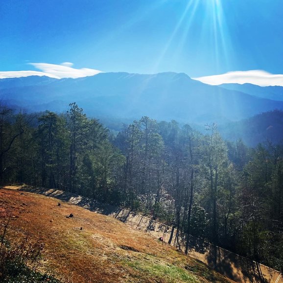 Shrouded in a stunning blue haze, the Smoky Mountains are a true marvel