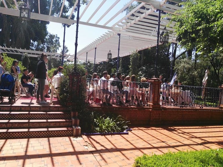 A wedding at the Palermo Forests