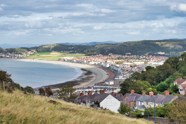 Llandudno from the Tram