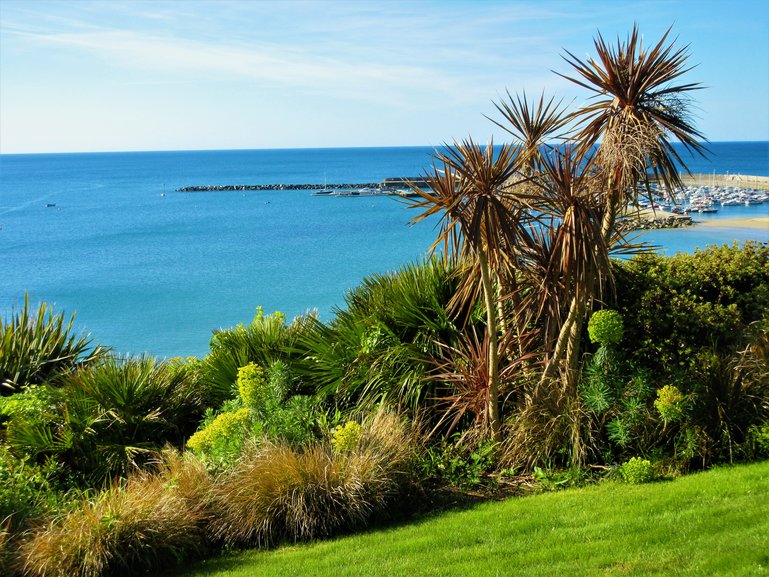 Sea Views from the Gardens