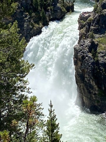 Waterfall Yellowstone Grand Canyon