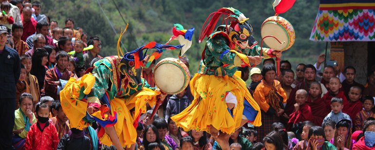 Colorful Bhutan Festival