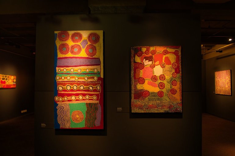 Aboriginal Art has its' own gallery