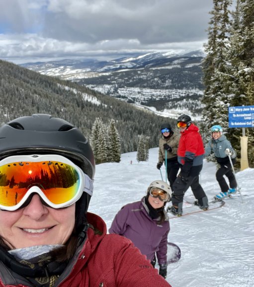 My ski buddies at Winter Park Resort, CO