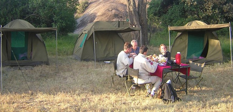 Budget Camping Accommodation-Serengeti