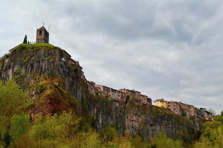 Castellfollit de la Roca, Catalonia, Spain