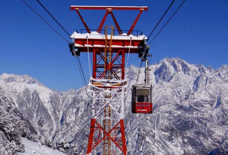 Cable car from Joshimath to Auli