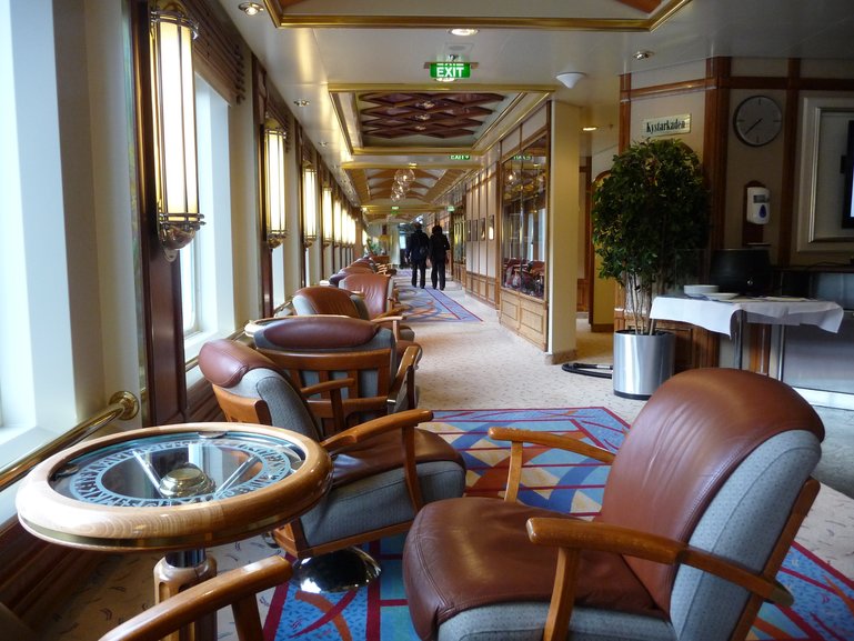 Hurtigruten  interior passage