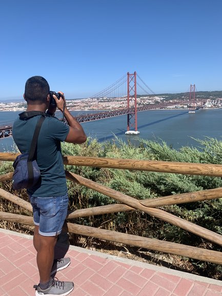 Cristo Rei and views over Lisbon