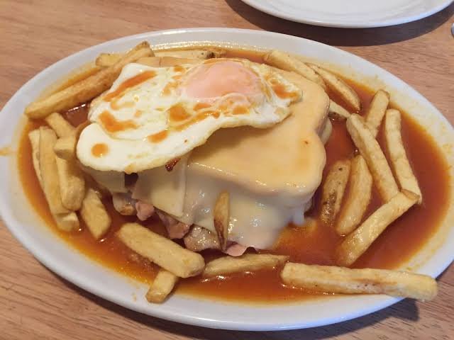 Typical Porto lunch - a francesinha