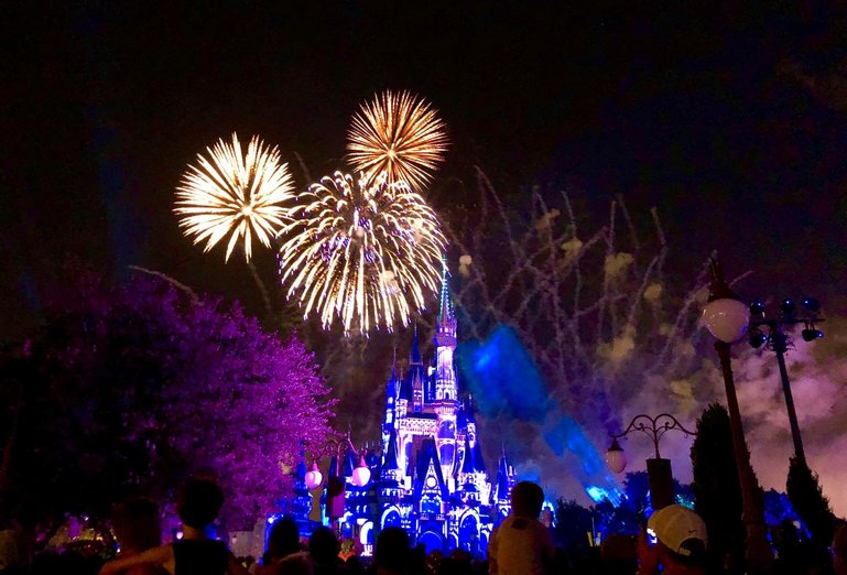 Disney fireworks