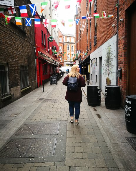 Wandering the streets of Temple Bar