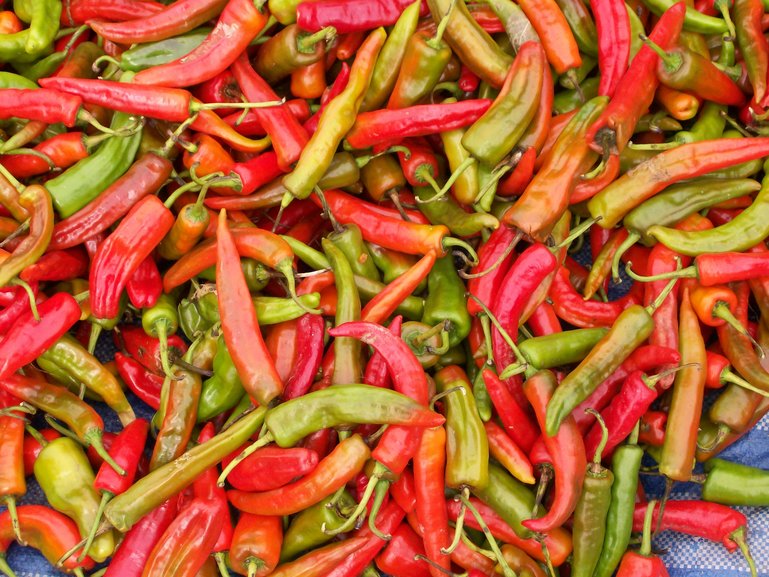 Chiles give flavor and fire to Bhutanese food