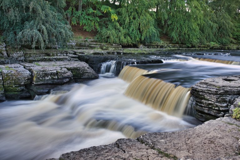 The Cascade a hundred metres or so from the Lower Falls