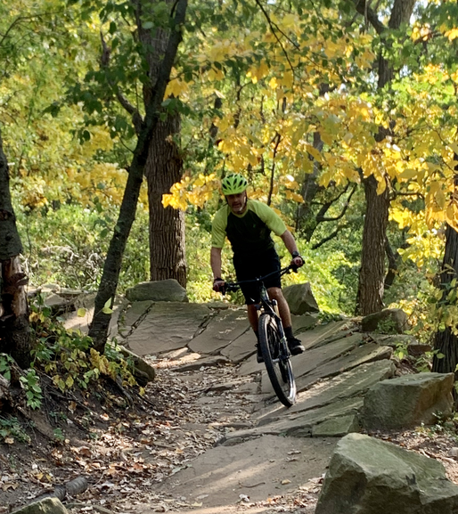 DTE Foundation Trail in Chelsea, Michigan. Sugar Loop