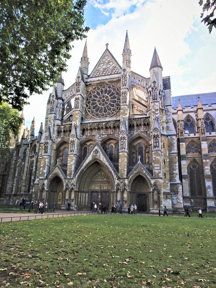 Westminster Abbey from the outside