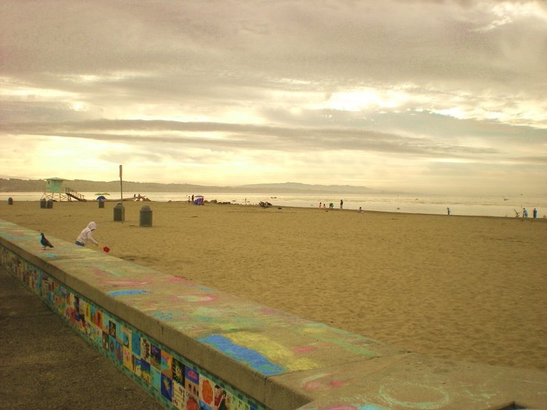 Capitola, CA beach  (Image by A Wassenberg)
