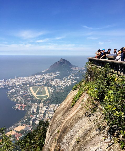 View from the Christ the Redeemer statue