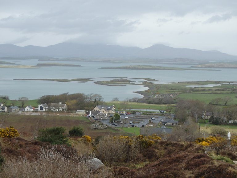 View from Croagh Patrick, Westport