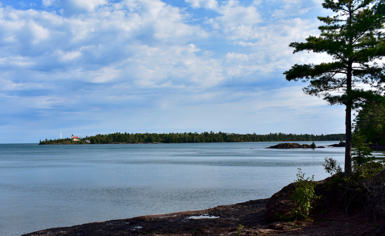 Copper Harbor, Michigan and the Lake Superior shoreline