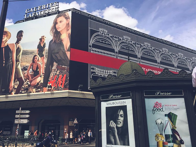 Galeries Lafayette, Paris