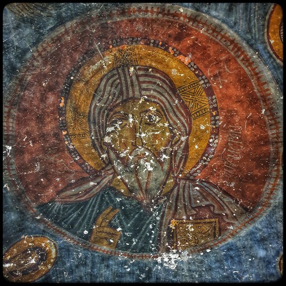 Mosaics inside the Church