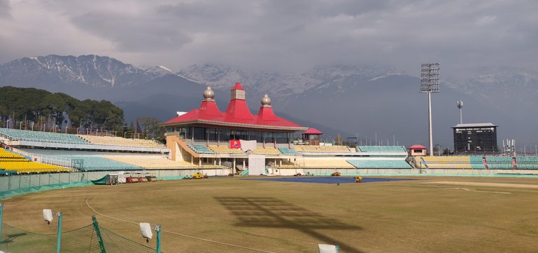 Himachal Pradesh Cricket Association Stadium......