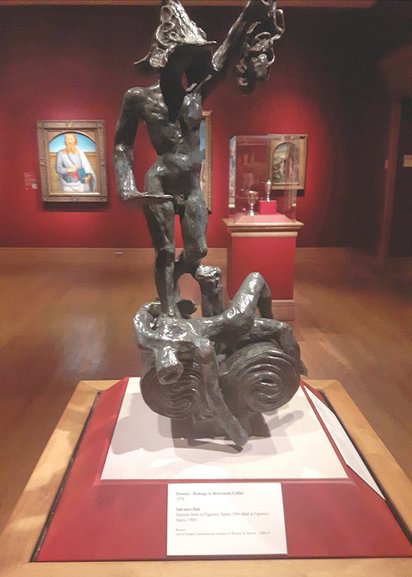 Perseus - Homage to Benevenuto Cellini (1976)  Salvador Dali  Bronze, gift to the Museum