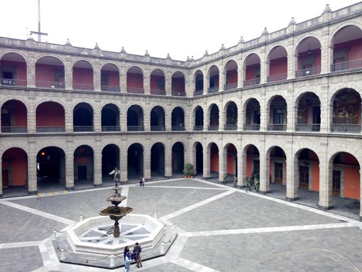 Palacio Nacional in Mexico City 
