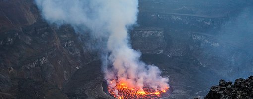 Hiking DR Congo's Nyiragongo Volcano