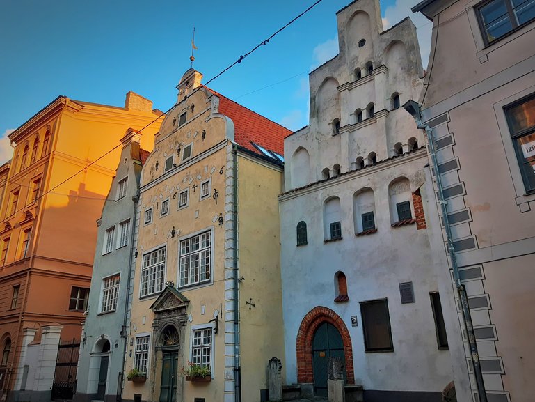 The Three Brothers Houses Riga
