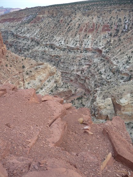 A Grand Canyon like view in Capitol Reef  NP