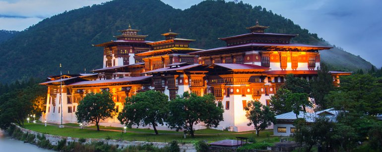 Punakha Dzong (The Palace of Great Happiness)
