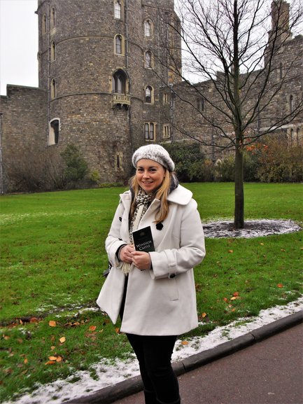 Myself on the grounds of Windsor Castle