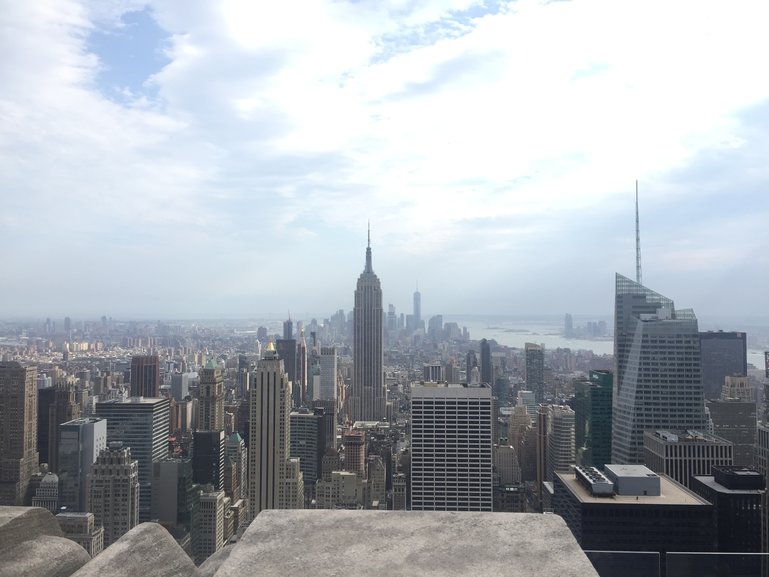 View from the Top of the Rock.